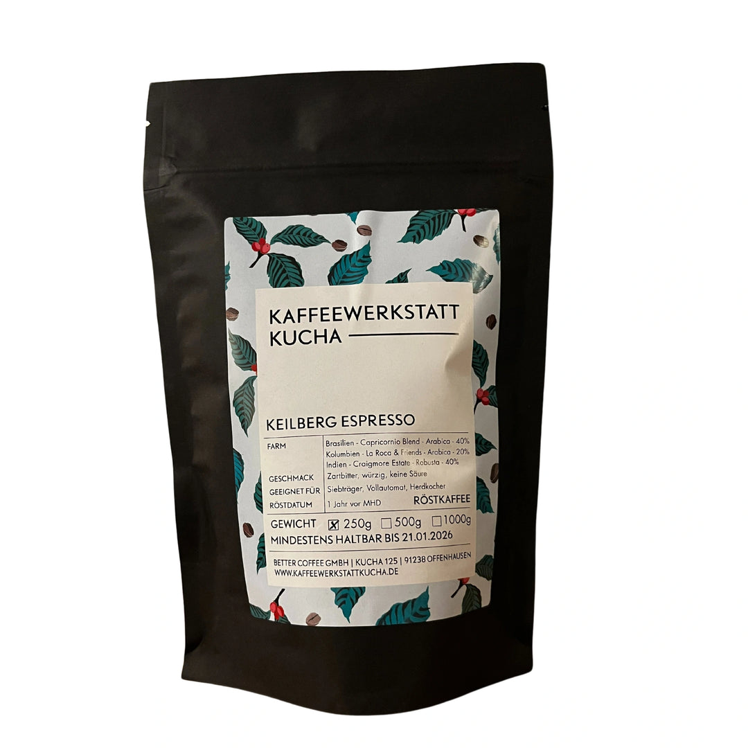 Keilberg Espresso 250g, Kaffeewerkstatt Kucha