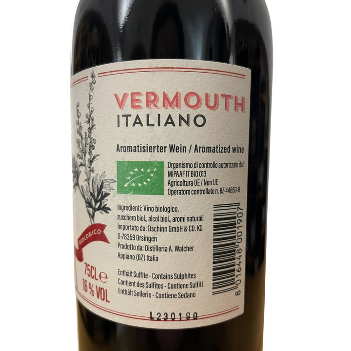 Vermouth Rosso, Appiano Autentico