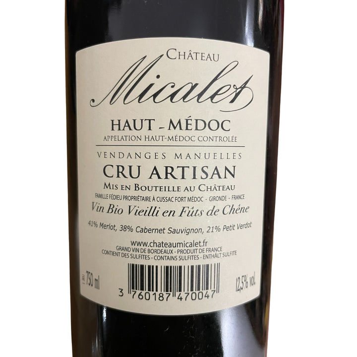 2020 Haut-Médoc AOC, Château Micalet
