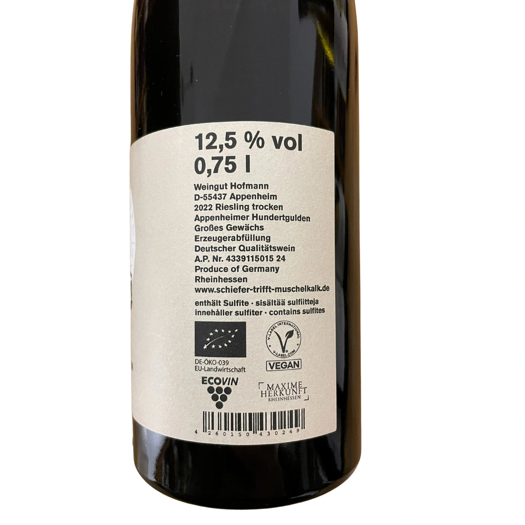 2022 Riesling Hundertgulden, Weingut Hofmann