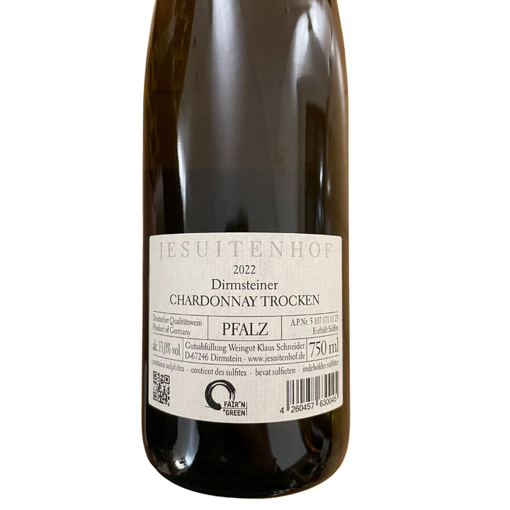 2022 Chardonnay vom Löss, Dirmstein, Jesuitenhof