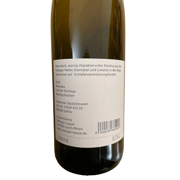 2022 Riesling vom Schiefer, Weingut Laquai