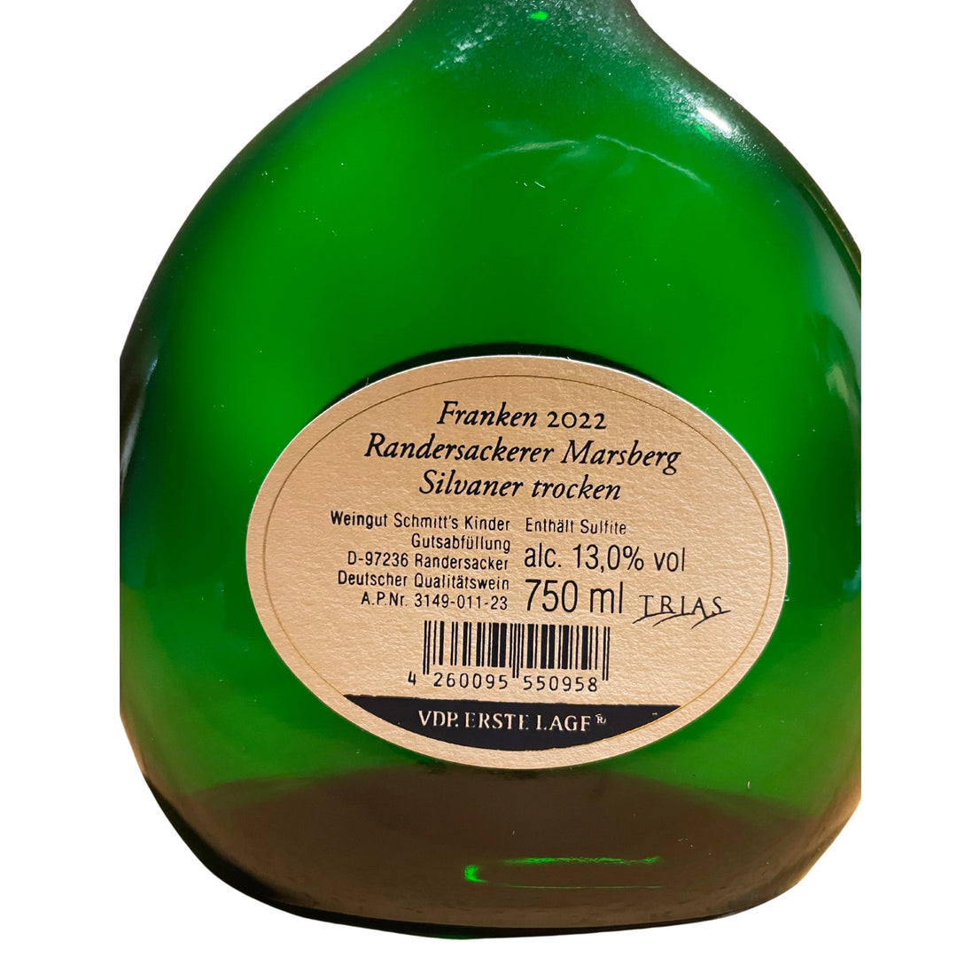 2023 Silvaner Marsberg VDP 1.Lage, Weingut Schmitt's Kinder