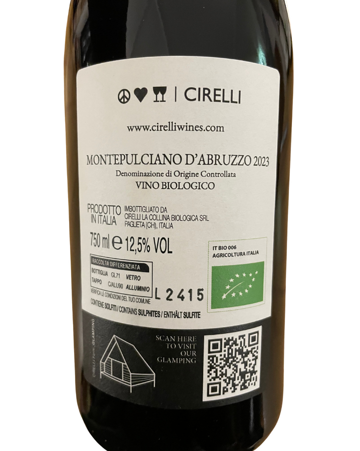 2023 Montepulciano d‘Abruzzo DOC, Francesco Cirelli (Bio)