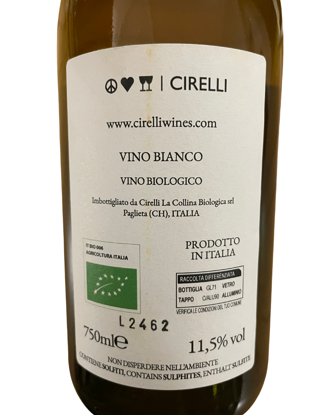 Vino Bianco (Trebbiano), Francesco Cirelli