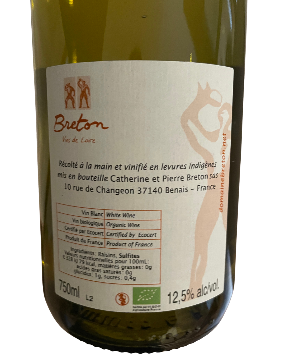 2023 Pierres Rousses Chenin blanc, Domaine Breton