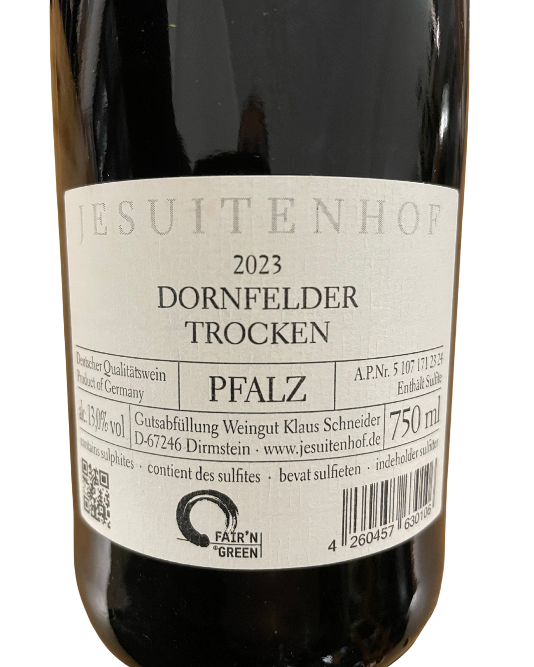 2023 Dornfelder, Jesuitenhof