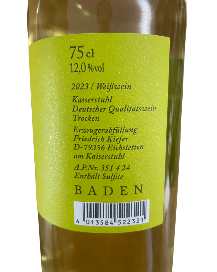 2024 Weißwein Mit den Wolken ziehen, Weingut Kiefer