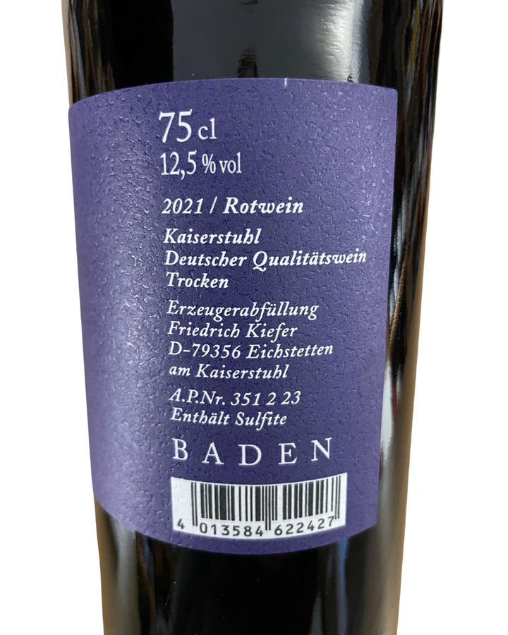 2023 Rotwein Über Grenzen gehen, Weingut Kiefer
