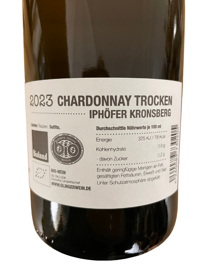 2023 Chardonnay Iphöfer Kronberg, Olinger