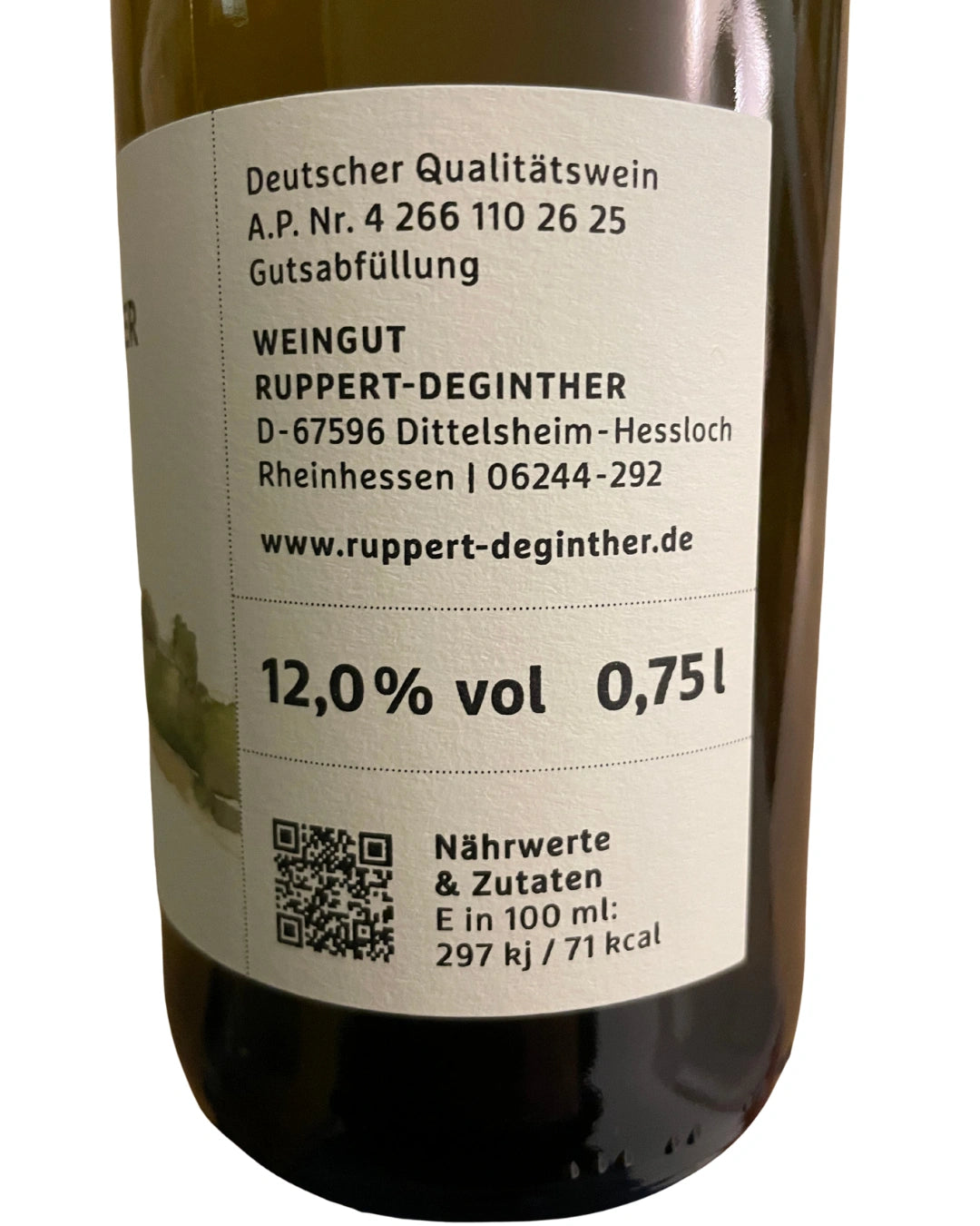 2024 Riesling, Ruppert-Deginther