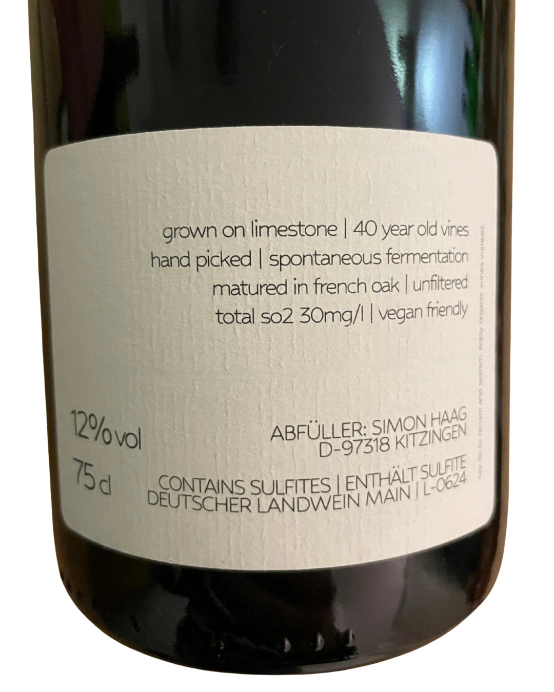 2022 Pinot Noir NOT LABELED, Simon Haag