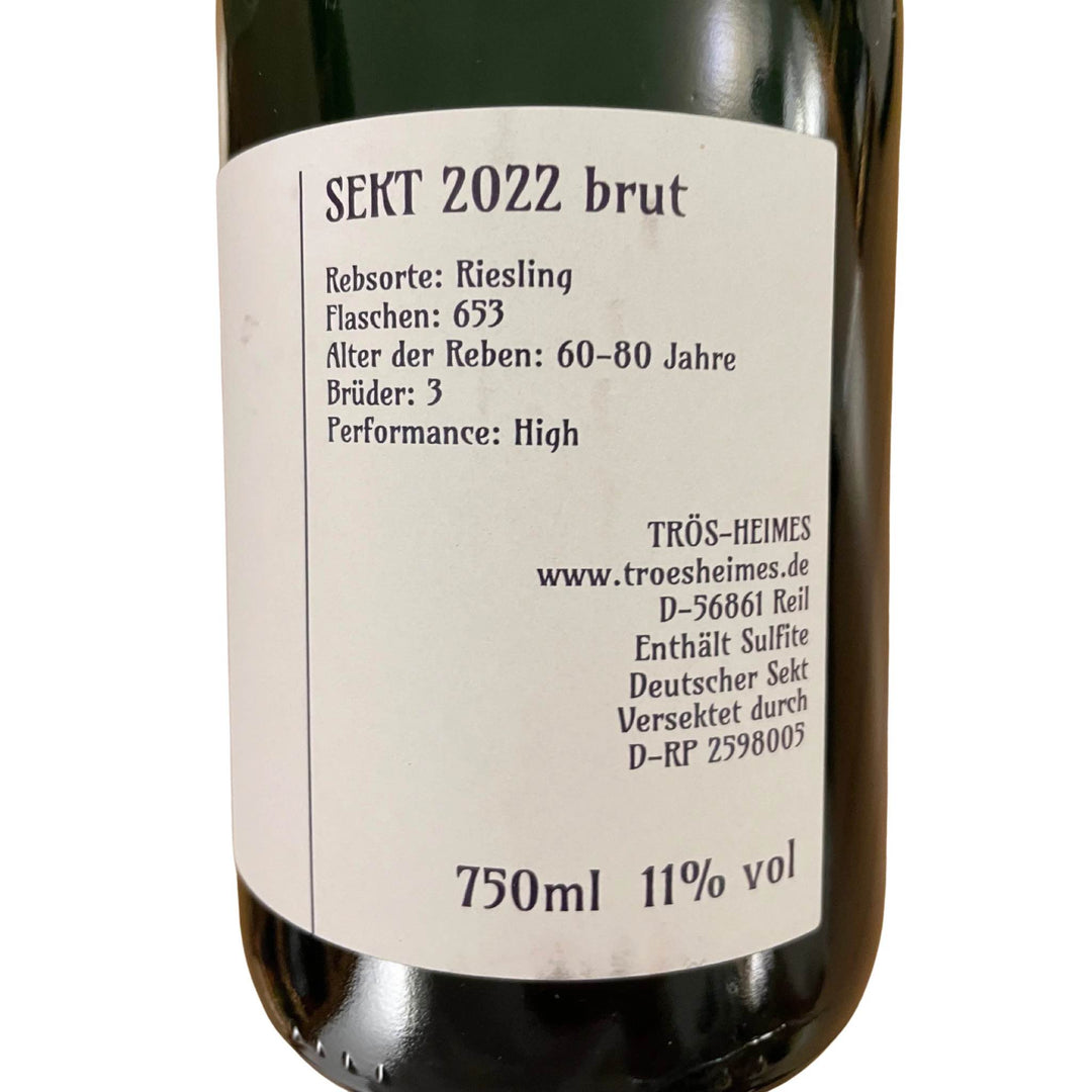2022 Riesling Sekt brut, Trös-Heimes