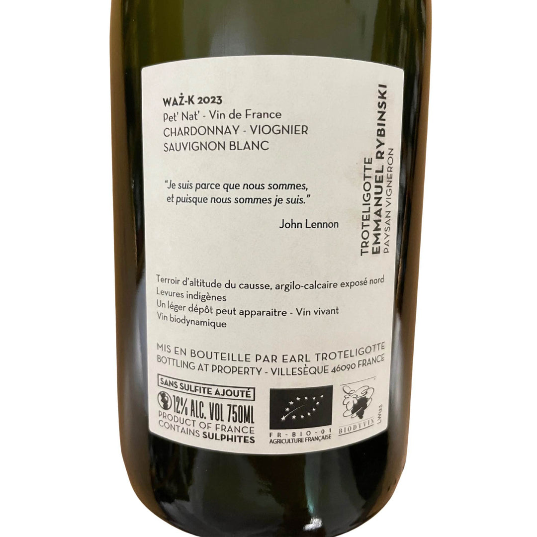 2023 Waz-K, Clos Troteligotte (Bio)